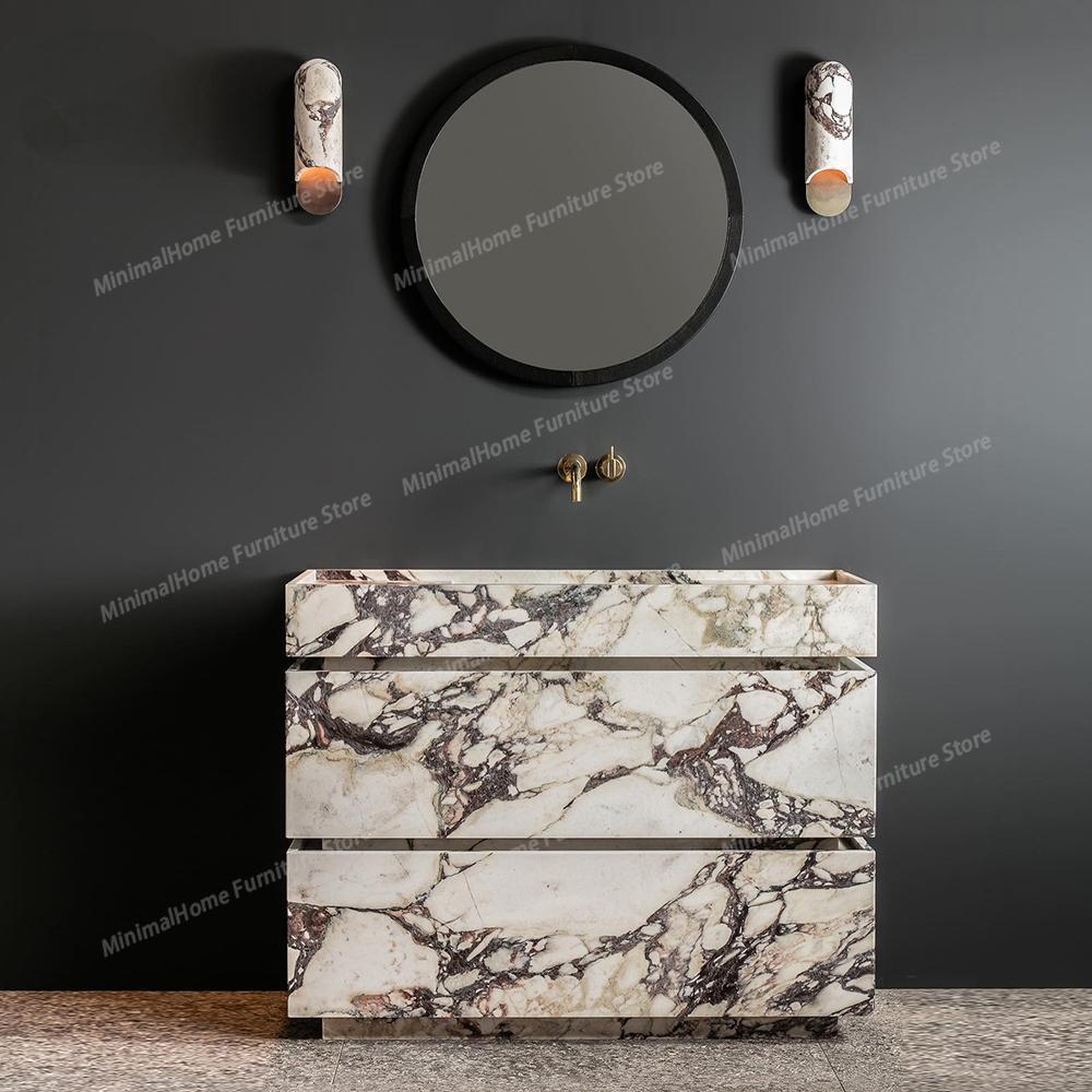 French Style Floor-Standing Va - Home Living Bathroom Vanity avaliação e preço