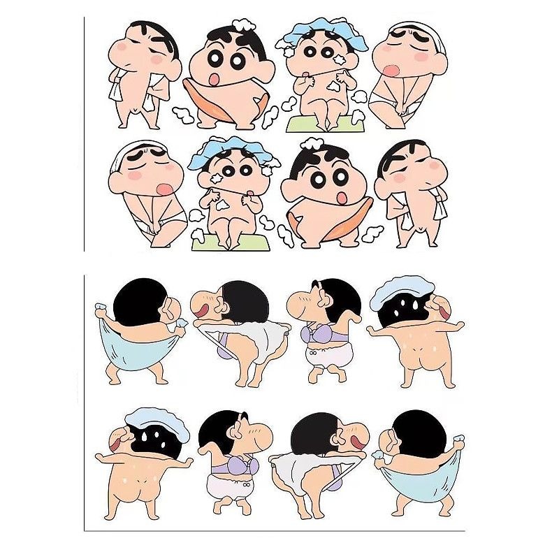Crayon Shin-chan cartoon carto - Home Bathroom Wall Decor avaliação e preço
