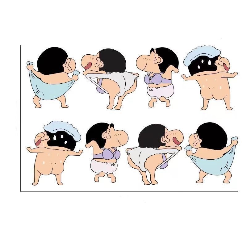 Crayon Shin-chan cartoon carto - Home Bathroom Wall Decor avaliação e preço