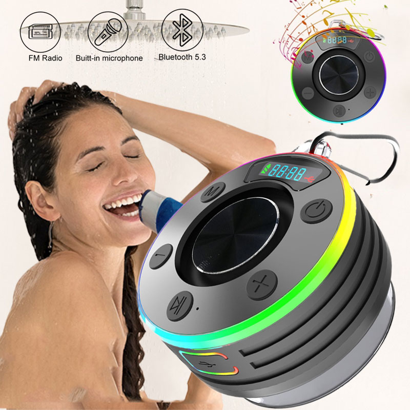 Shower Bluetooth 5.3 Speaker W - Home Bathroom Called avaliação e preço