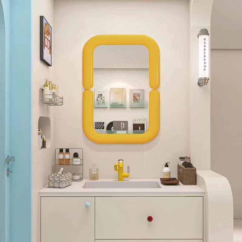 Hanging Big Mirror Funky Luxur - Home Living Bathroom Vanity avaliação e preço