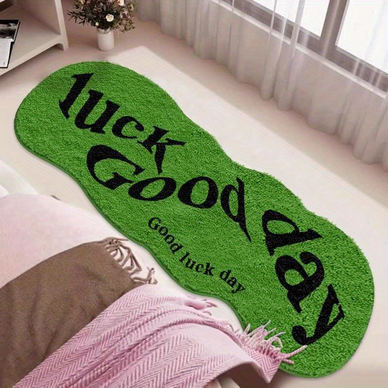VIKAMA Green Carpet Brings Goo - Home Goods Bathroom Mats avaliação e preço