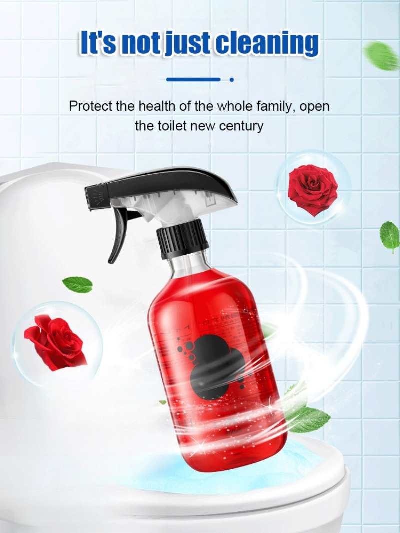 Toilet Cleaner Rose Fragrance  - Home Bathroom Cleaning Solution avaliação e preço