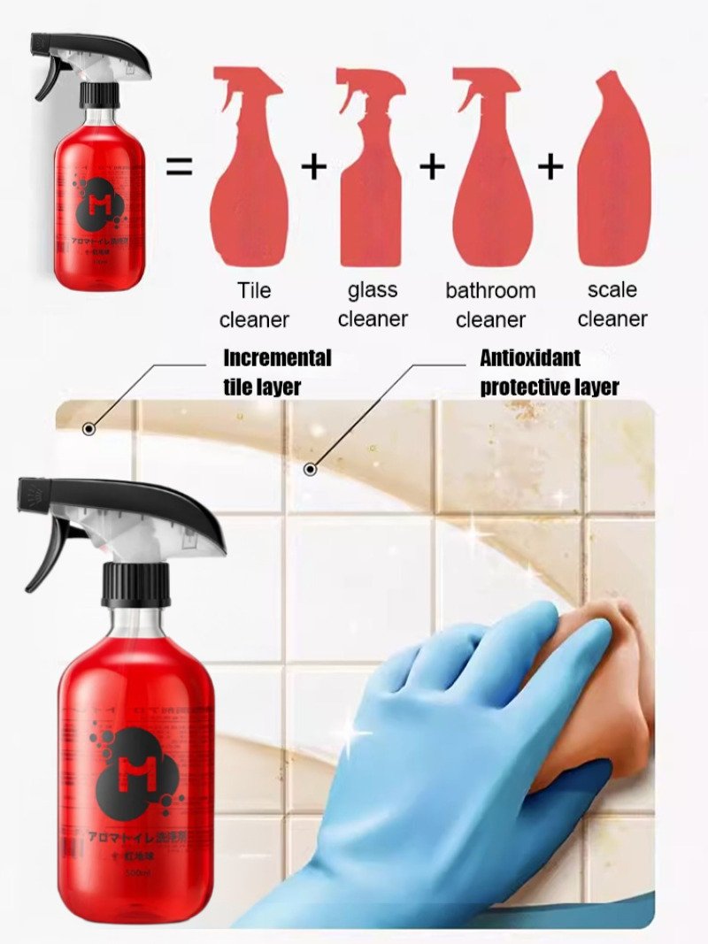 Toilet Cleaner Rose Fragrance  - Home Bathroom Cleaning Solution avaliação e preço