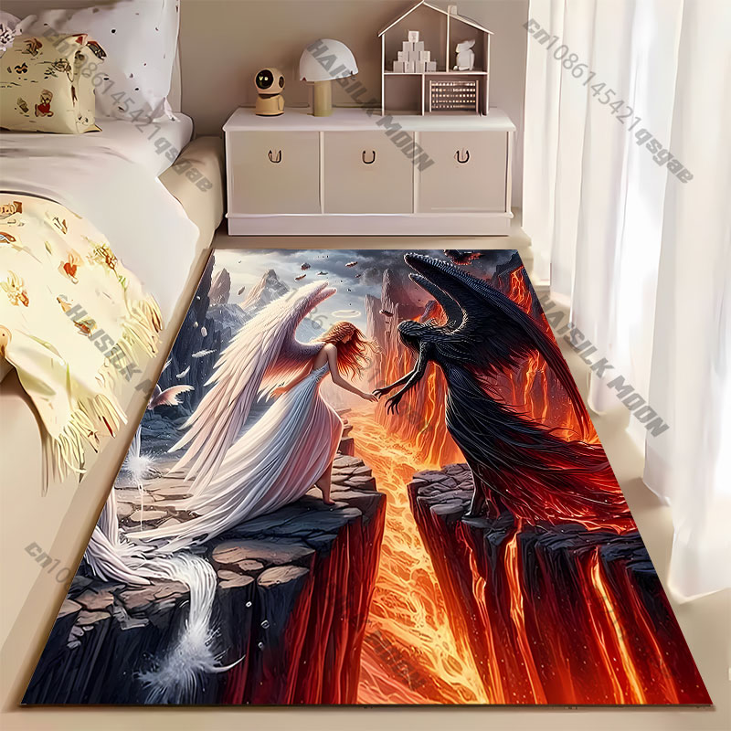 Good versus evil duality carpe - Home Goods Bathroom Mats avaliação e preço