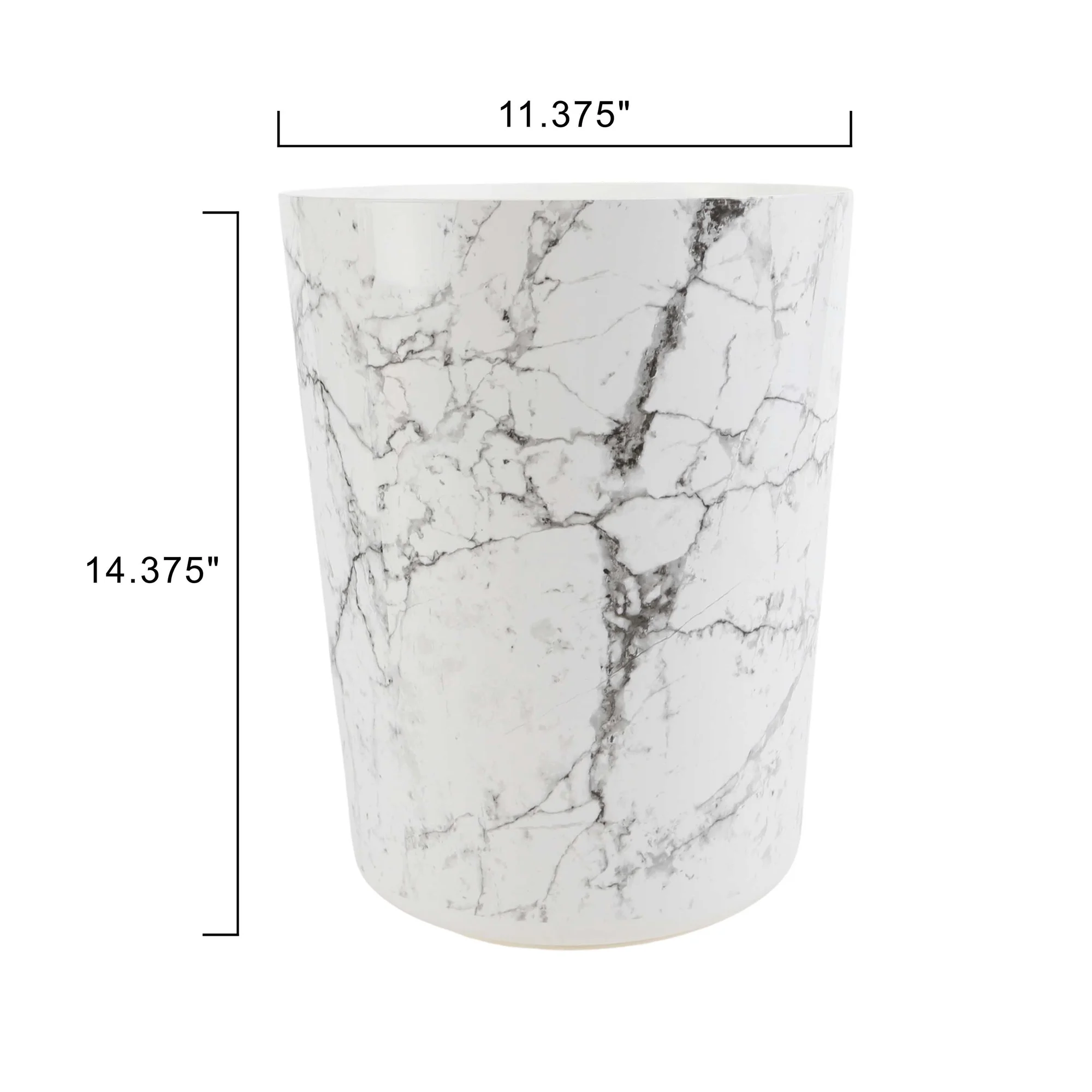 5-Gallon Bathroom Trash Can, S - Home Bathroom Cleaning Solution avaliação e preço