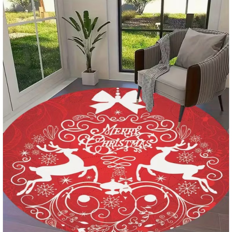 Christmas Themed carpet Santa  - Home Goods Bathroom Mats avaliação e preço