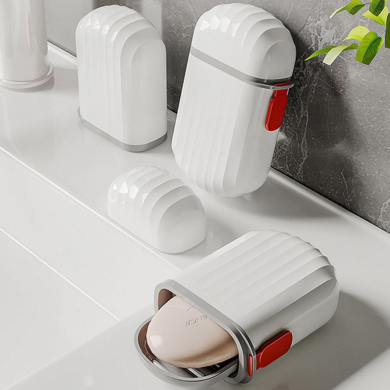 Travel Soap Dish With Drain Wa - Jet Home Bathroom Accessories avaliação e preço