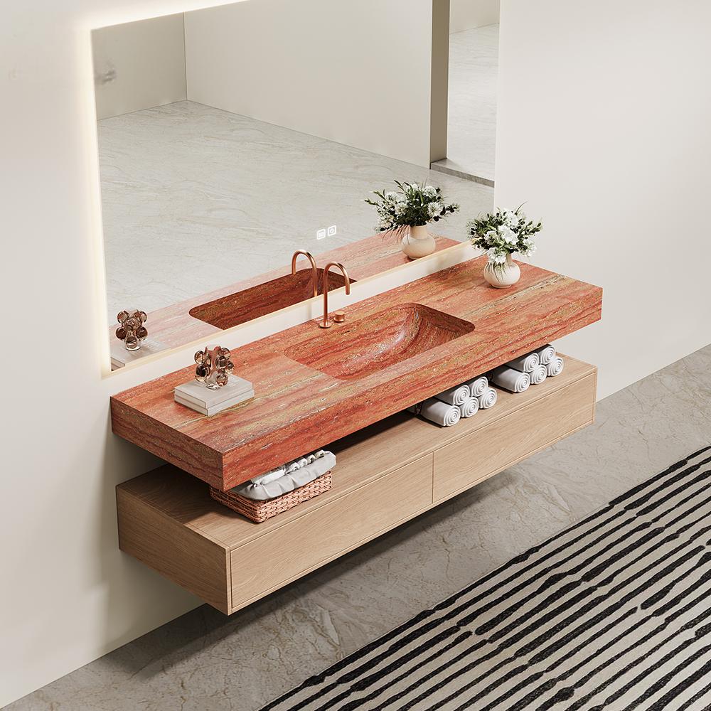 Black and white roots Luxury S - Home Living Bathroom Vanity avaliação e preço
