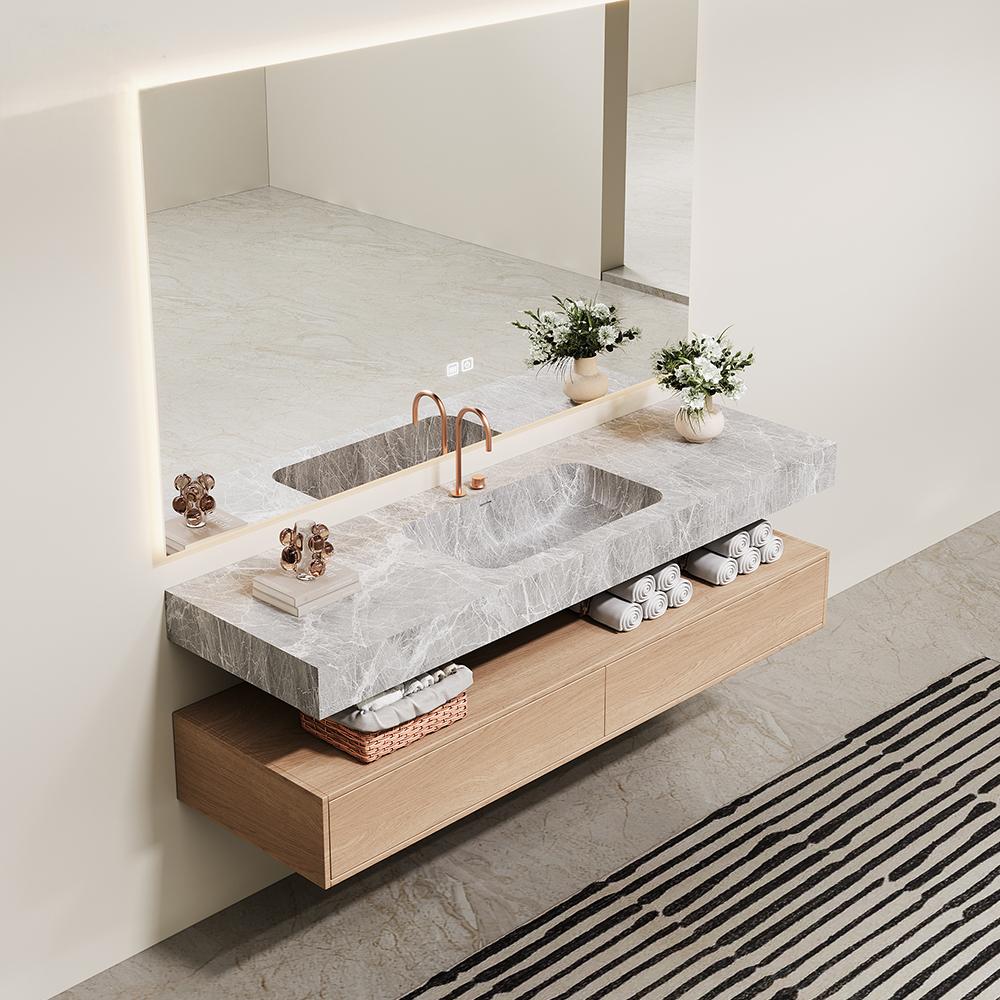 Black and white roots Luxury S - Home Living Bathroom Vanity avaliação e preço