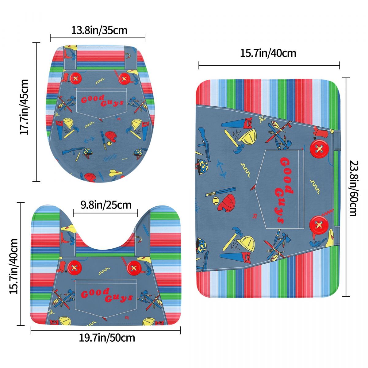 Good Guys Child's Play Chucky  - Home Goods Bathroom Sets avaliação e preço