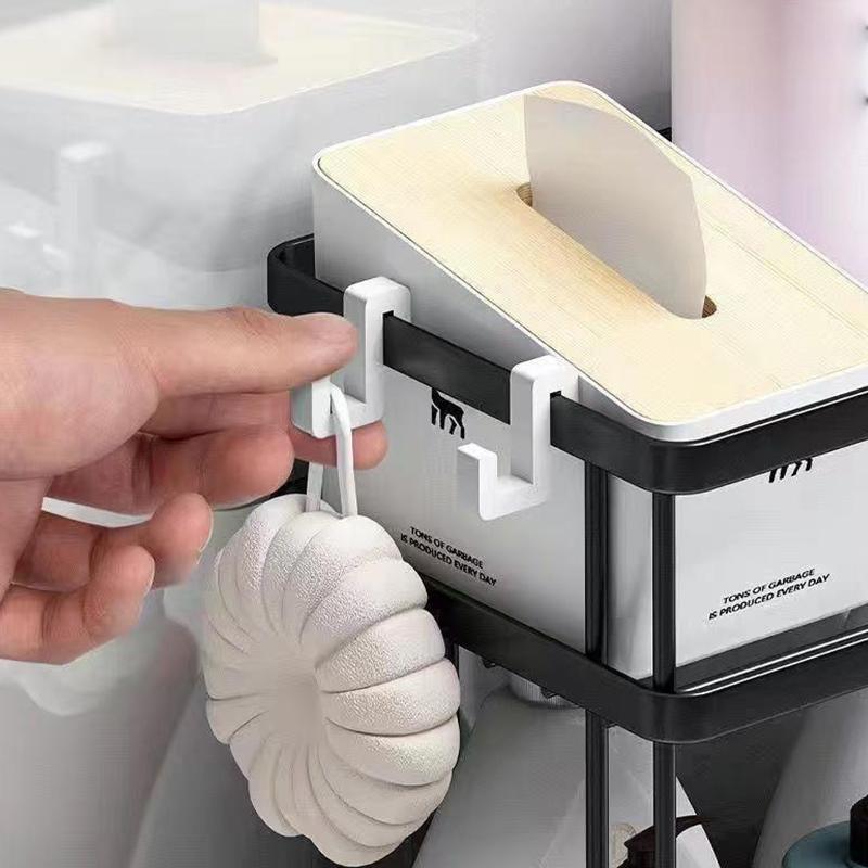 Bathroom Shelves No Punching R - Jet Home Bathroom Accessories avaliação e preço