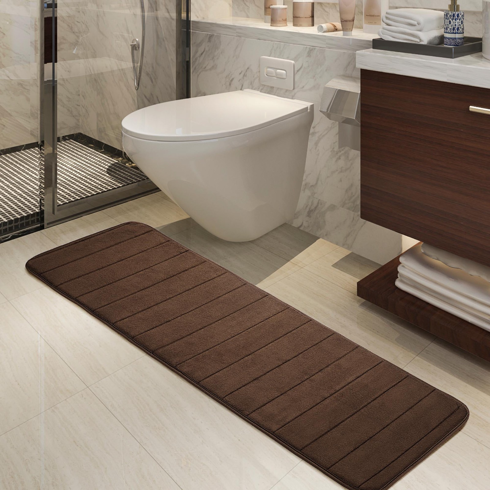 Long Oversized Bathroom Rug Me - Home Bathroom Carpet avaliação e preço