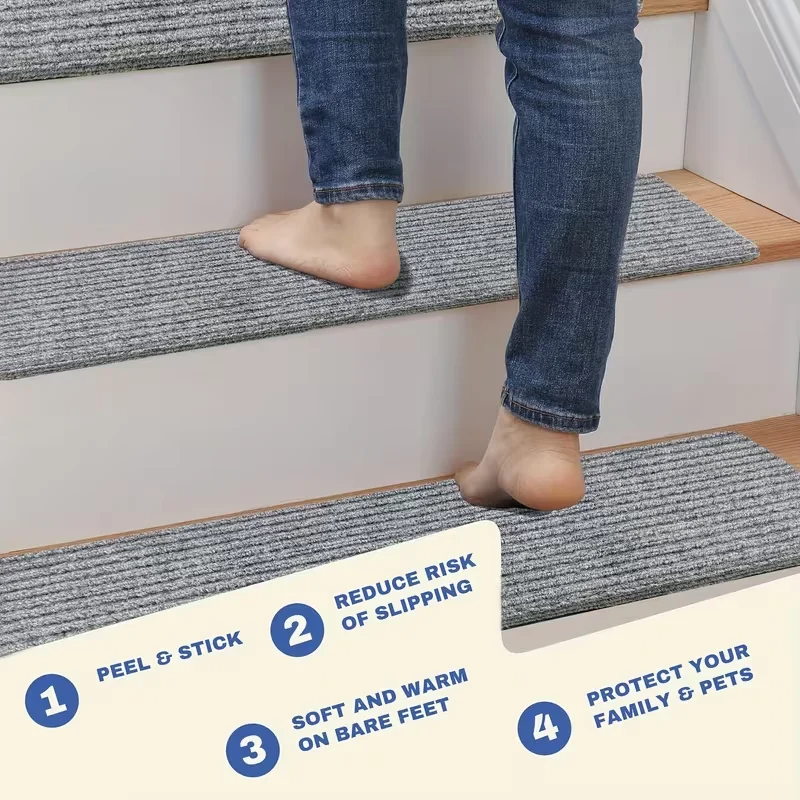 1pc 20x80cm Premium Self-Adhes - Home Bathroom Floor Mats avaliação e preço