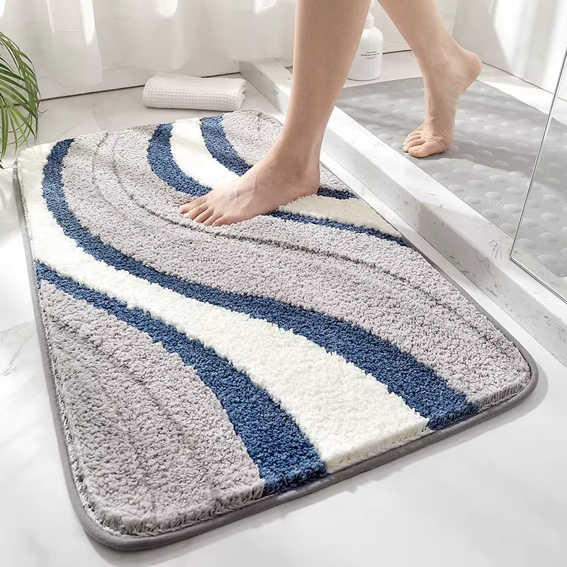 VIKAMA Imitation Cashmere Bath - Home Bathroom Carpet avaliação e preço