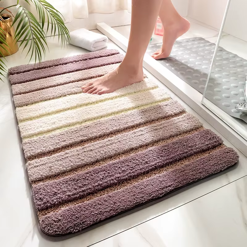 VIKAMA Imitation Cashmere Bath - Home Bathroom Carpet avaliação e preço