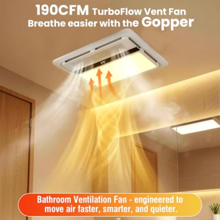 4-in-1 Bathroom Exhaust Fan wi - Home Bathroom Exhaust Fan avaliação e preço