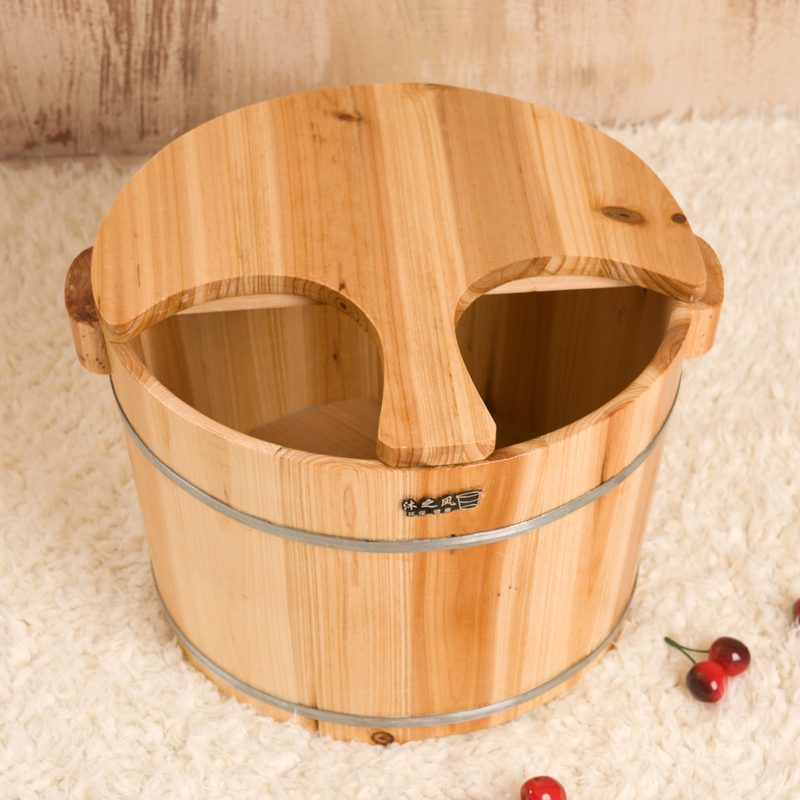 Wood Foot Soaking Tub Deep Ins - Home Bathroom Tub avaliação e preço