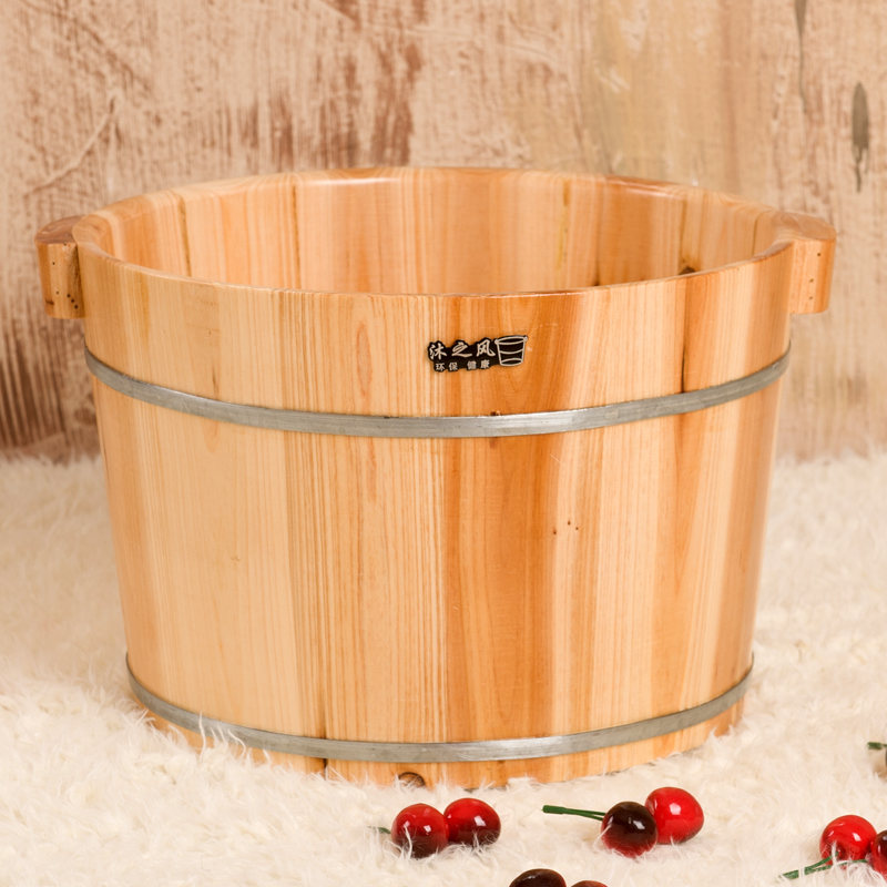 Wood Foot Soaking Tub Deep Ins - Home Bathroom Tub avaliação e preço