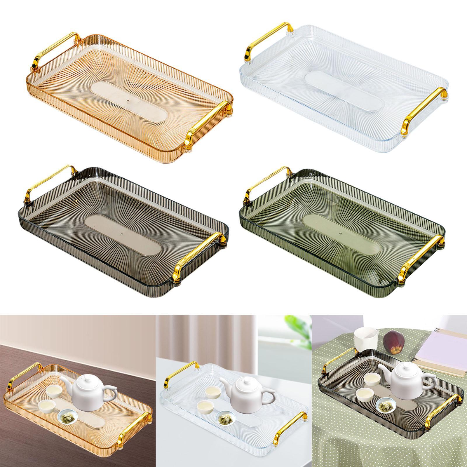Serving Tray Countertop Organi - Home Living Bathroom Vanity avaliação e preço