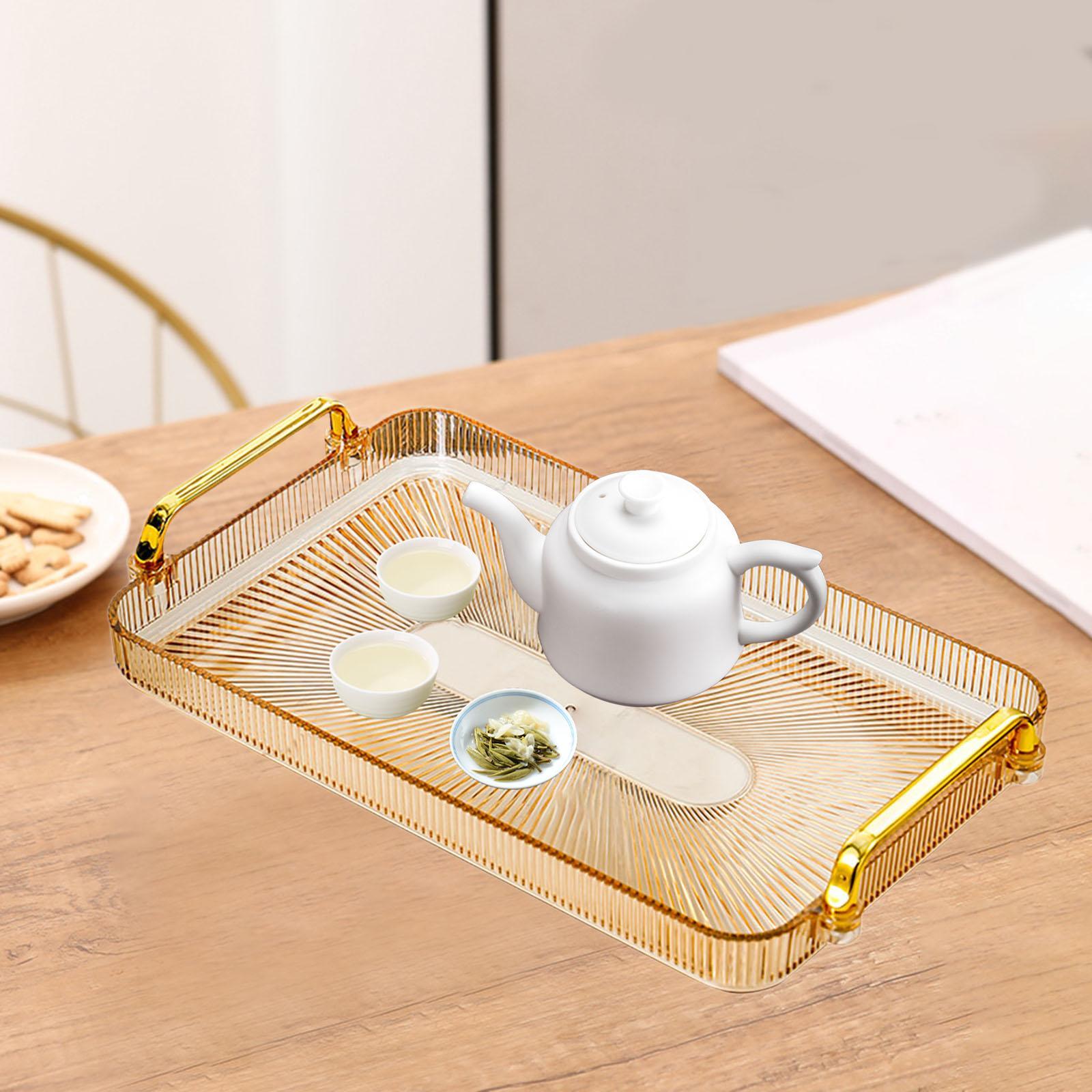 Serving Tray Countertop Organi - Home Living Bathroom Vanity avaliação e preço