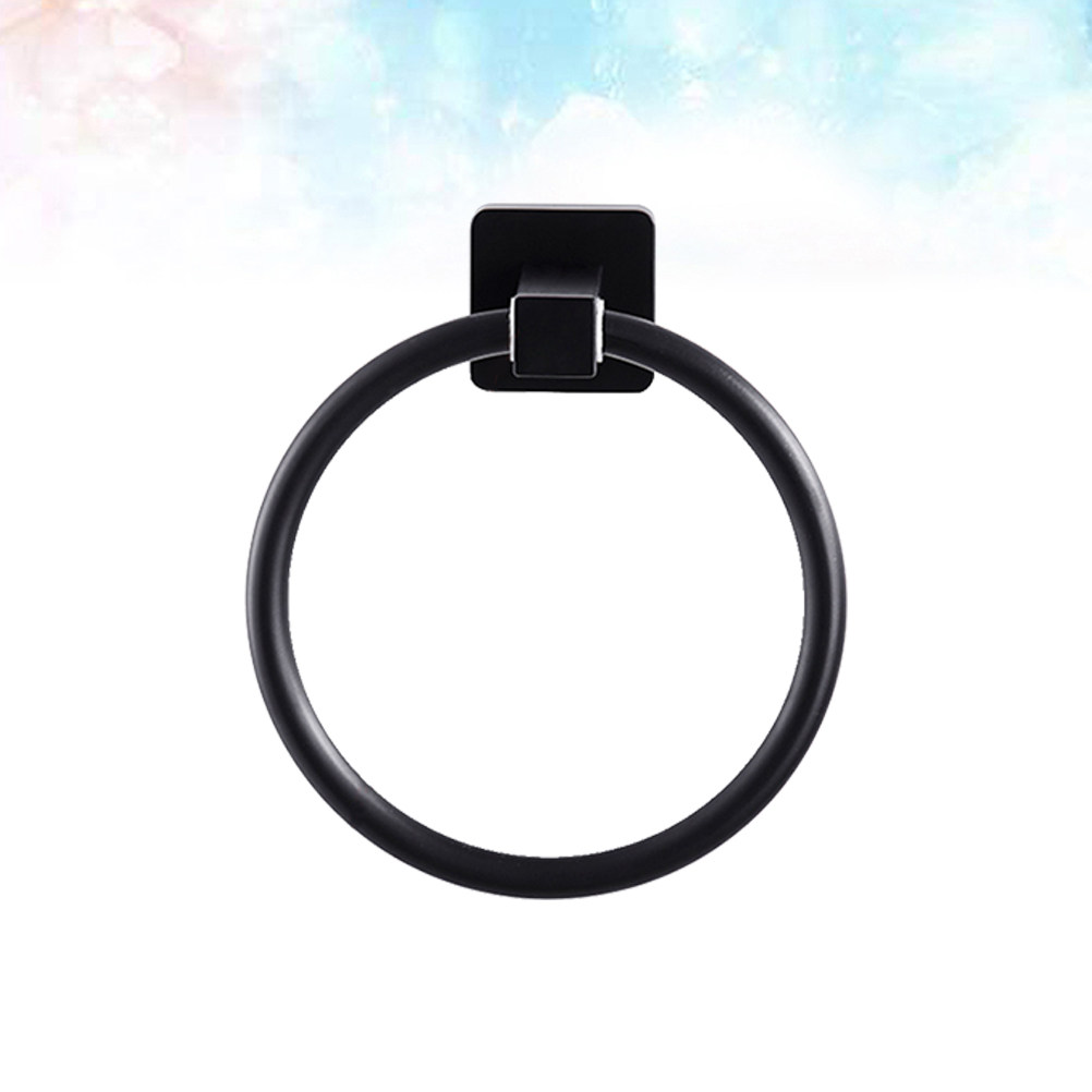 Aluminum Towel Ring Wall Mount - Home Bathroom Design Simple avaliação e preço