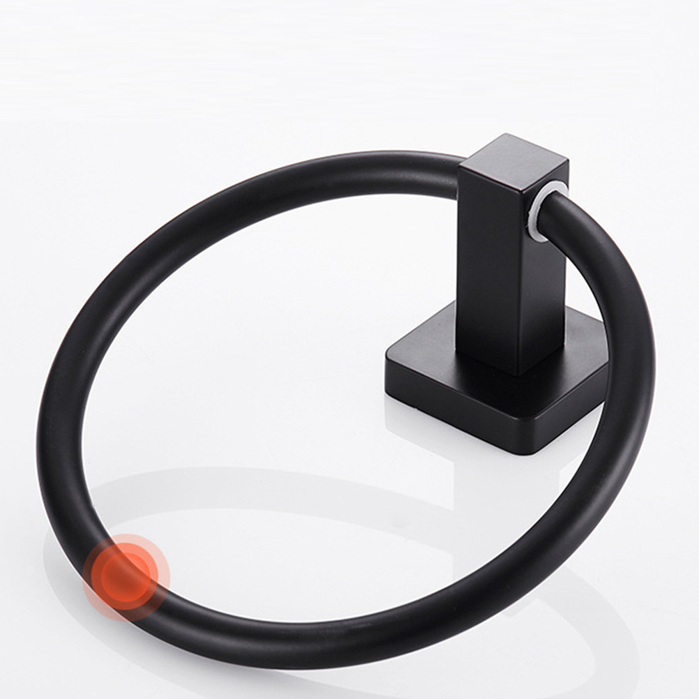 Aluminum Towel Ring Wall Mount - Home Bathroom Design Simple avaliação e preço