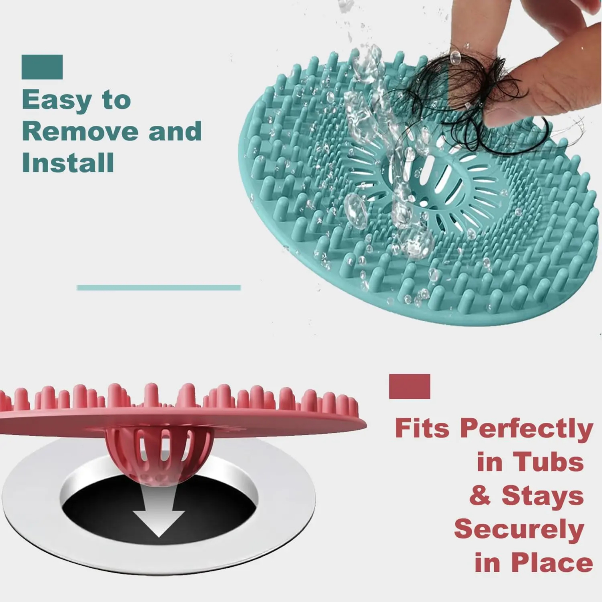 1pc Hair Catcher Shower Drain  - Home Bathroom Tub avaliação e preço