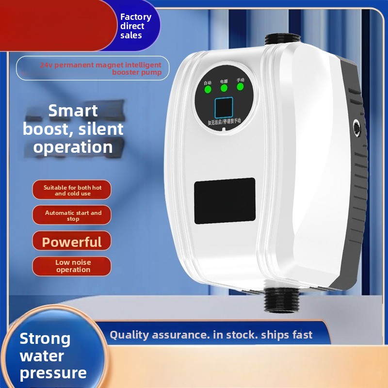 24V DC Shower Pressure Booster - Home Bathroom Water Heater avaliação e preço