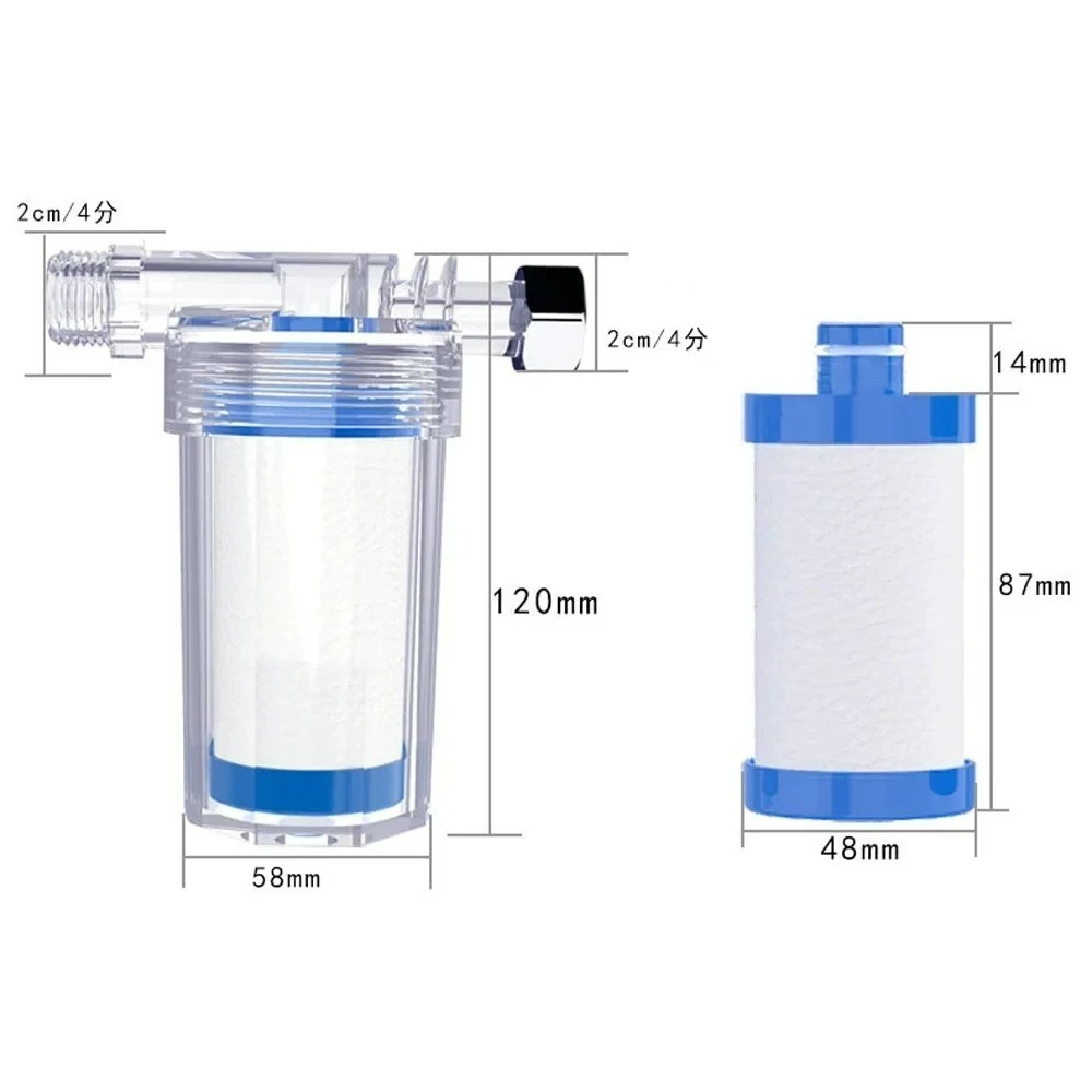 Universal Water Pipe Filter PP - Home Bathroom Water Heater avaliação e preço