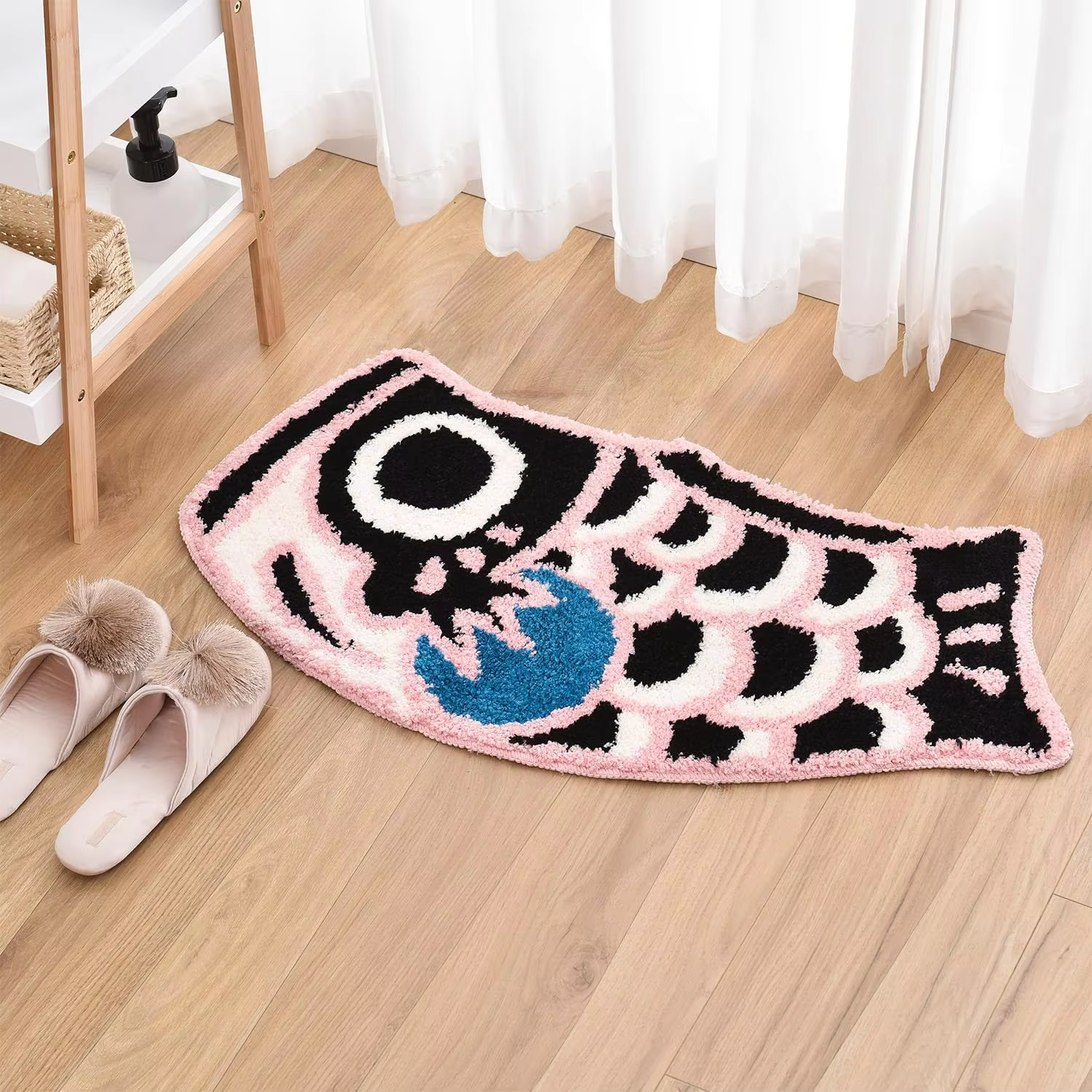 VIKAMA Auspicious Carp Carpet  - Home Goods Bathroom Mats avaliação e preço